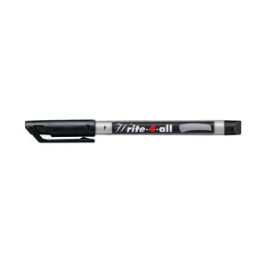 Stabilo Write-4-all Permanent Marker Fine 0.7mm Black (Pack of 10) 156/46