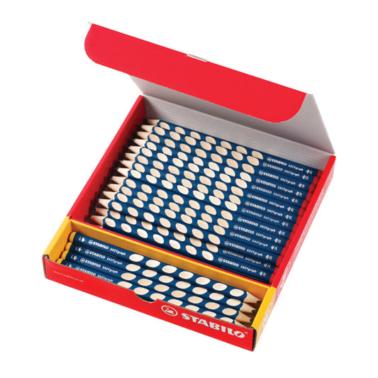 Stabilo EASYgraph Graphite Pencil HB Classpack Left and Right Handed (Pack of 48) UK/321-2HB/48
