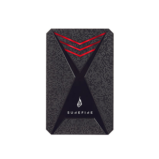 SureFire Bunker Gaming SSD USB 3.2 Gen 1 512GB Black 12+ Games 53683