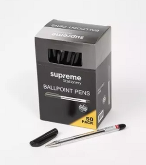 Ball Point Pens Black 50pk  (BK-0538)