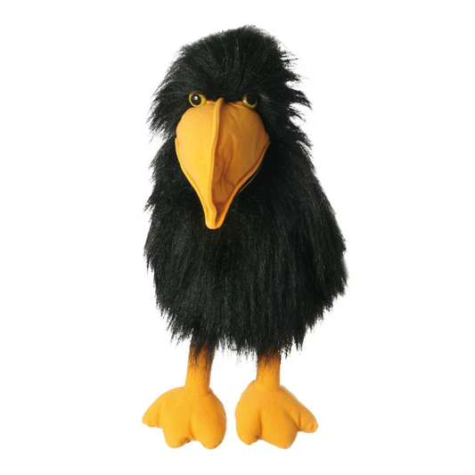Large Birds: Crow Puppet