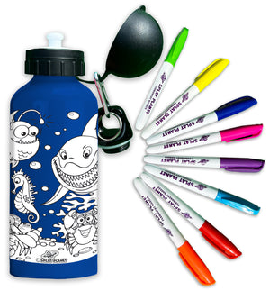 Create Your Own Water Bottle Set - Sea Life