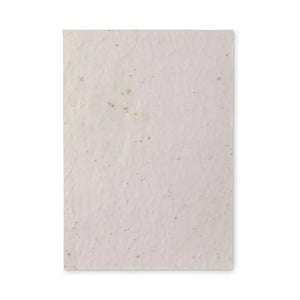 Light gray textured paper on a white background