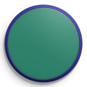 Snazaroo teal facepaint in a round tub