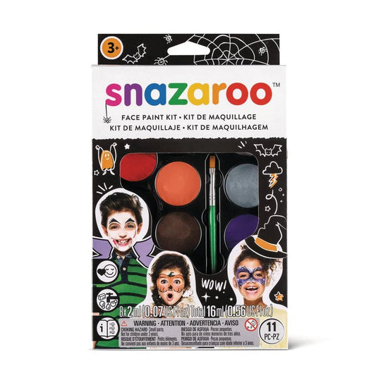 Snazaroo Halloween Face Paint Kit (11 Pieces)