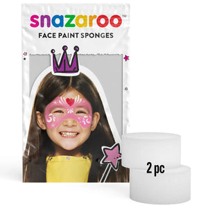 Snazaroo Hi Density Face Paint Sponges (2 Pack)