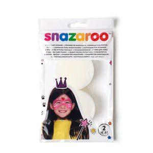 Snazaroo Hi Density Face Paint Sponges (2 Pack)
