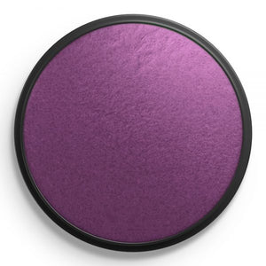 Snazaroo electric purple metallic face paint container on a white background