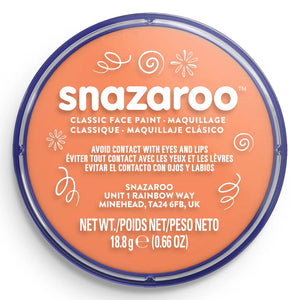 Snazaroo face paint container on a white background