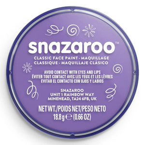 Snazaroo face paint container on a white background