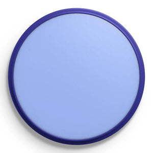 Snazaroo pale blue face paint container on a white background