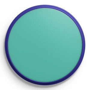 Snazaroo sea blue face paint container on a white background