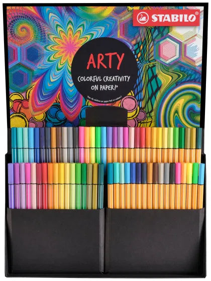 STABILO ARTY Creative Hero - Pack of 68 (Pen 68 & Point 88)