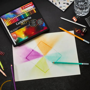 Stabilo CarbOthello Arty - Assorted Colours (Tin Of 24)