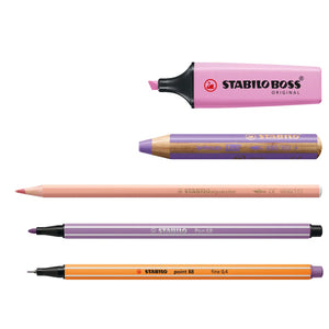 STABILO ARTY Creative Set Pastel - Pack of 50