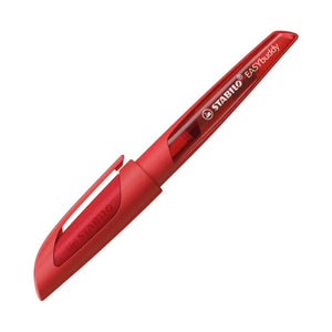 Stabilo Ergonomic EASYbuddy M Nib Fountain Pen - Coral/Red (Blue Ink Cartridge)