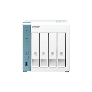 Qnap 4 Bay Desktop NAS Network Attached Storage Enclosure 64TB TS-431K