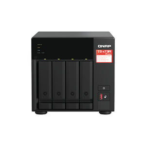Qnap 4 Bay Desktop NAS Network Attached Storage Enclosure TS-473A-8G