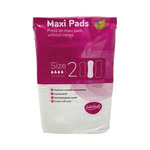 INTERLUDE MAXI PADS SIZE 2 X20 PK 12