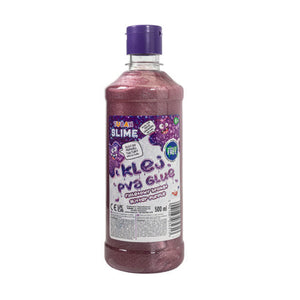 Tuban Slime PVA Glitter Glue in Purple (500ml)