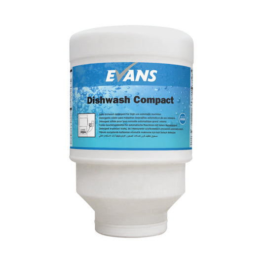 Evans Dishwash Compact Solid Dishwash Detergent for Automatic Machines 5kg (Pack of 3) C039DEV