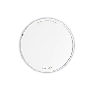 Vegware Bon Appetit Bowl Lid 185 Series White (Pack of 300) VLID185P