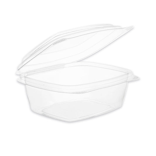 Vegware Deli Container 8oz Hinged Clear (Pack of 300) VHD-08