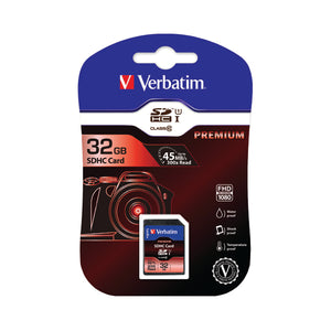 Verbatim SDHC Memory Card Class 10 32GB 43936