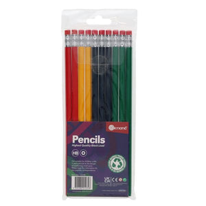 Ormond HB Rubber Tipped Pencils (Pack of 10)