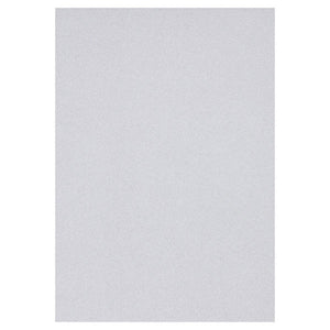 Premier Activity A4 250gsm Glitter Card 10 Sheets - Silver