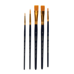 Icon Paintbrush Set - Synthetic (5 Pack)
