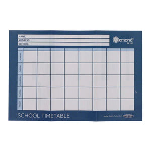 Student 9 Piece Maths Set - Blue