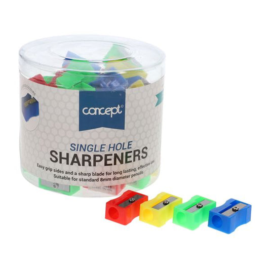 72 Plastic Pencil Sharpeners