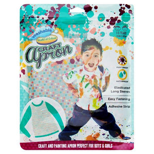 World of Colour 35X40cm Craft Apron 1-5 Yrs