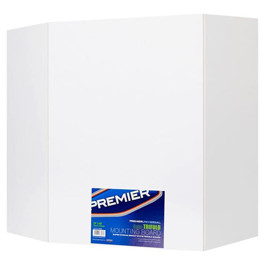 Premier Universal 28"X40" 5mm Trifold Foam Mounting Boards