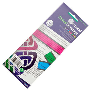 Ormond Tinted Overlays - 190x70mm (Pack of 8)