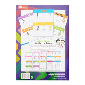 Ormond Wipe Clean Activity Book and Pen - Numbers (A4)