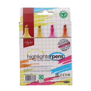Proscribe Highlighters (Pack of 4)