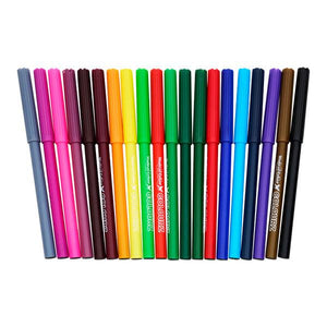 World of Colour Felt Tip Markers (Pack of 20)