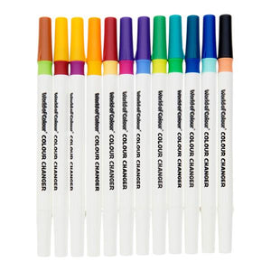 World of Colour Washable Colour Changers Magic Markers (12 Pack)
