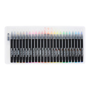 Icon Watercolour Brush Pens Set (24+1 Pack)
