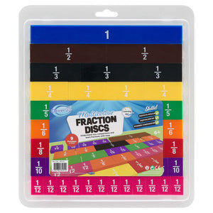 Multicolour Fraction Discs - 51pce