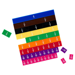 Multicolour Fraction Discs - 51pce