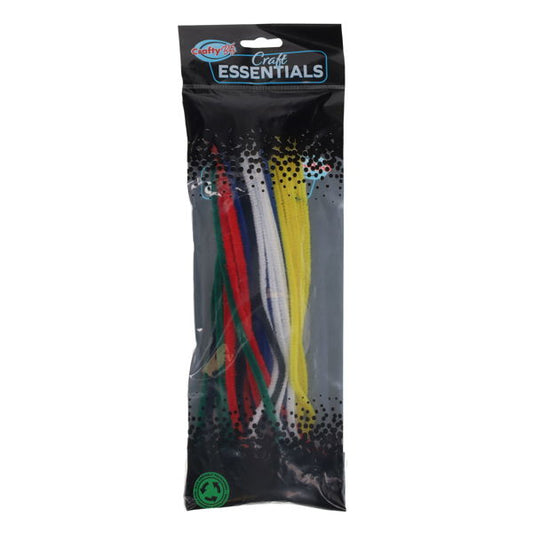 12" Pipe Cleaners Stems - Vivid Chenille (42 Pack)
