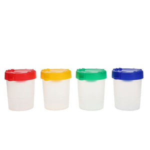 Pkt.4 Non-spill Paint Pots 250ml