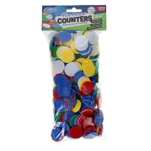 Five Colour Counters 500 Pieces