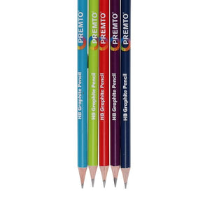 Premto HB Rubber Tipped Graphite Pencil (Single)