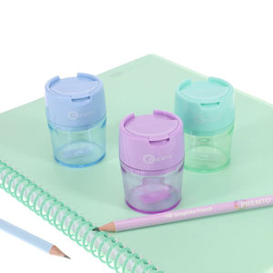 Premto Pastel Twin Hole Sharpener (Assorted)