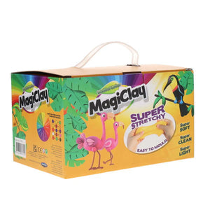 World of Colour - Super Stretchy MagiClay Tubs (24 x15g)