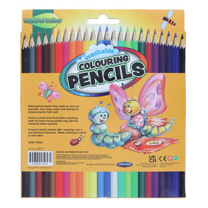 World of Colour Full Size Colouring Pencils (24 Pack)